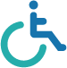 cna wheelchair lifting and transferring icon